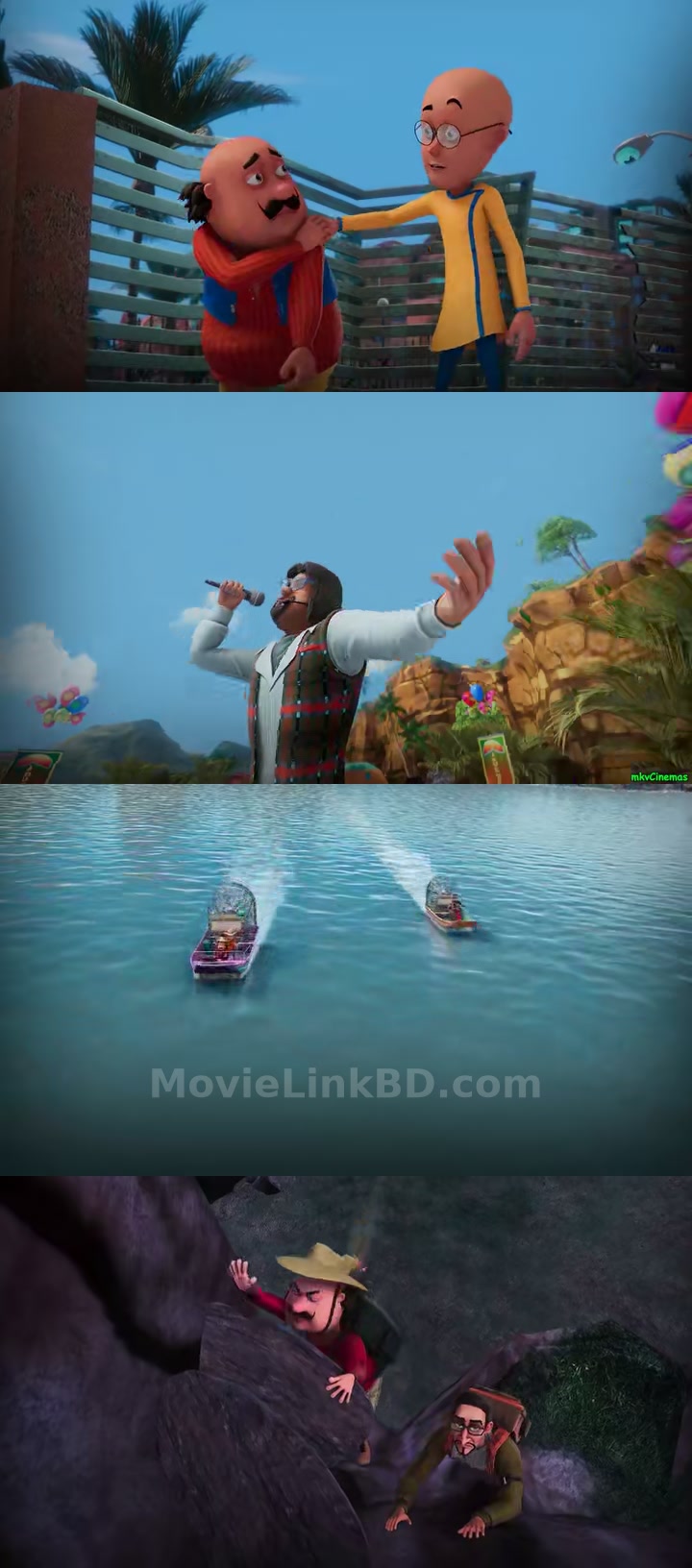 Motu Patlu &amp; The Race to the Diamond Valley (2024) &bull; Hindi on MovieLinkBD Movie