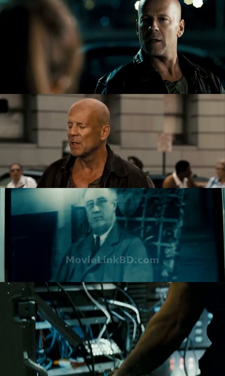 Die Hard 4: Live Free or Die Hard (2007) &bull; English + Hindi + Dual Audio on MovieLinkBD Movie