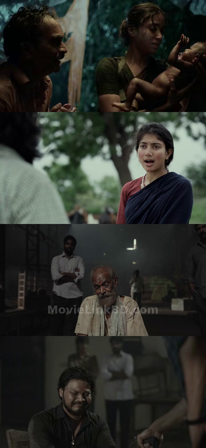 Virata Parvam  [ORG Hindi] (2022) &bull; Hindi, Telugu Dual Audio on MovieLinkBD Movie