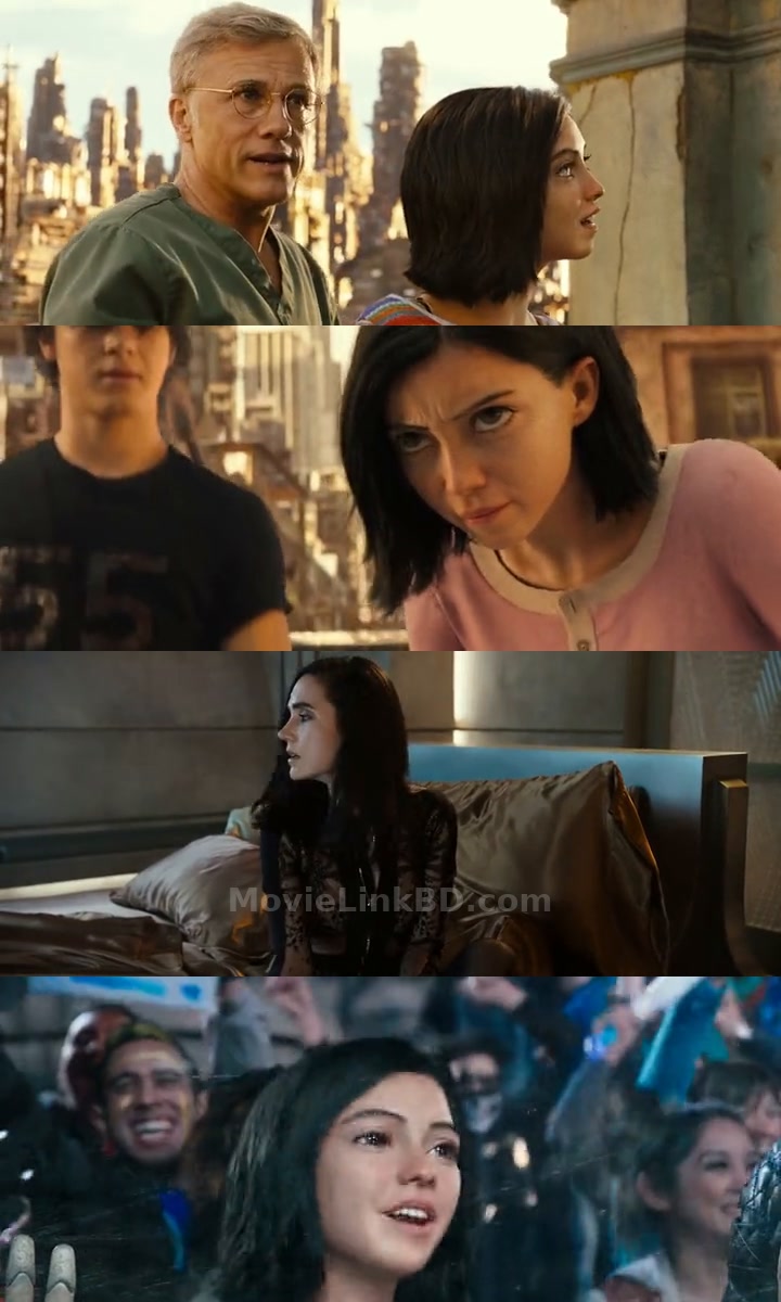 Alita: Battle Angel (2019) &bull; English + Hindi + Dual Audio on MovieLinkBD Movie