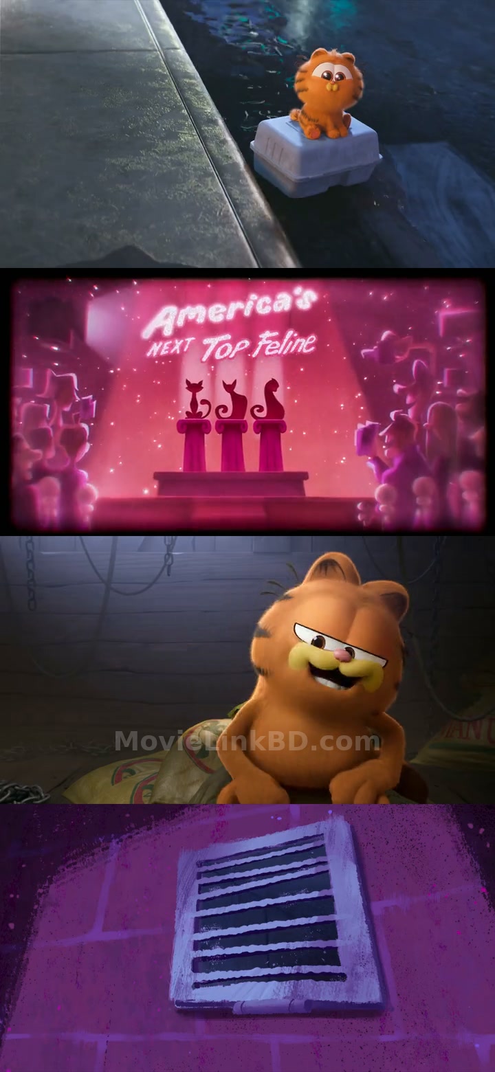The Garfield Movie  [ORG Hindi] (2024) &bull; Hindi, English Dual Audio on MovieLinkBD Movie