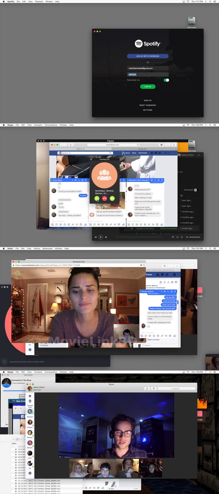 Unfriended Dark Web (2018) &bull; English + Hindi + Dual Audio on MovieLinkBD Movie