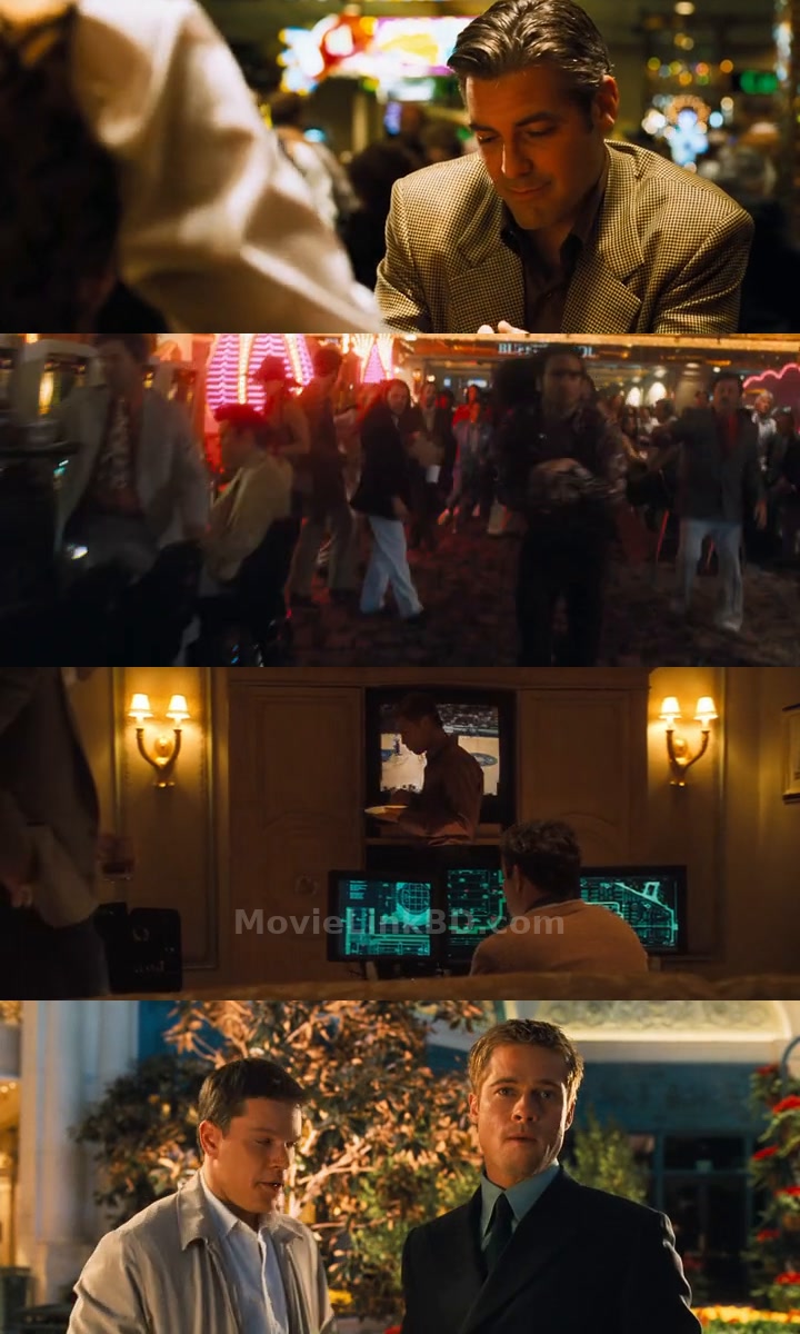 Ocean's Eleven (2001) &bull; Hindi, English Dual Audio on MovieLinkBD Movie