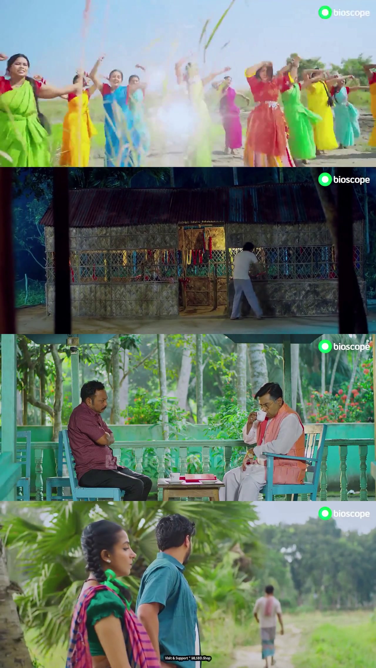 Laal Shari  Lal Shari (2023) &bull; Bangla on MovieLinkBD Movie