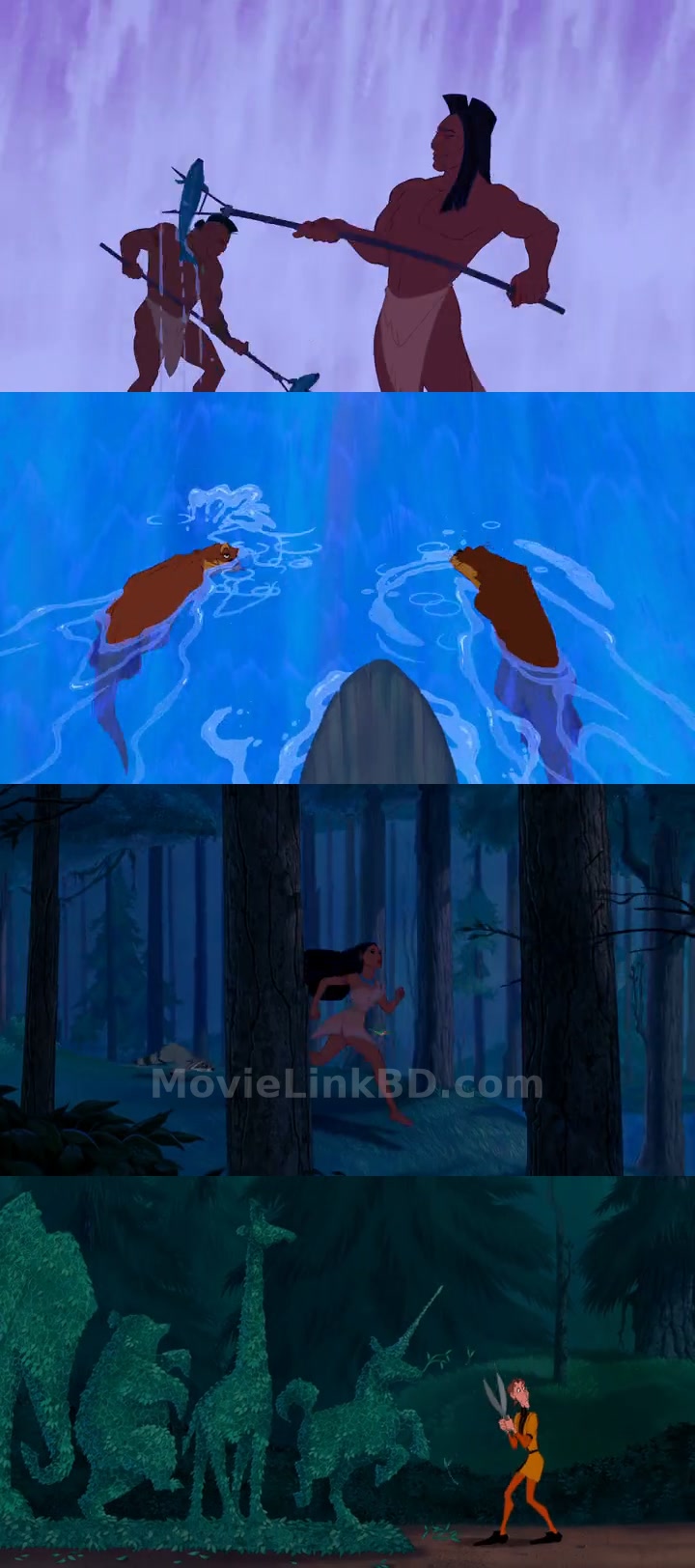 Pocahontas (1995) &bull; Hindi, English, Dual Audio on MovieLinkBD Movie