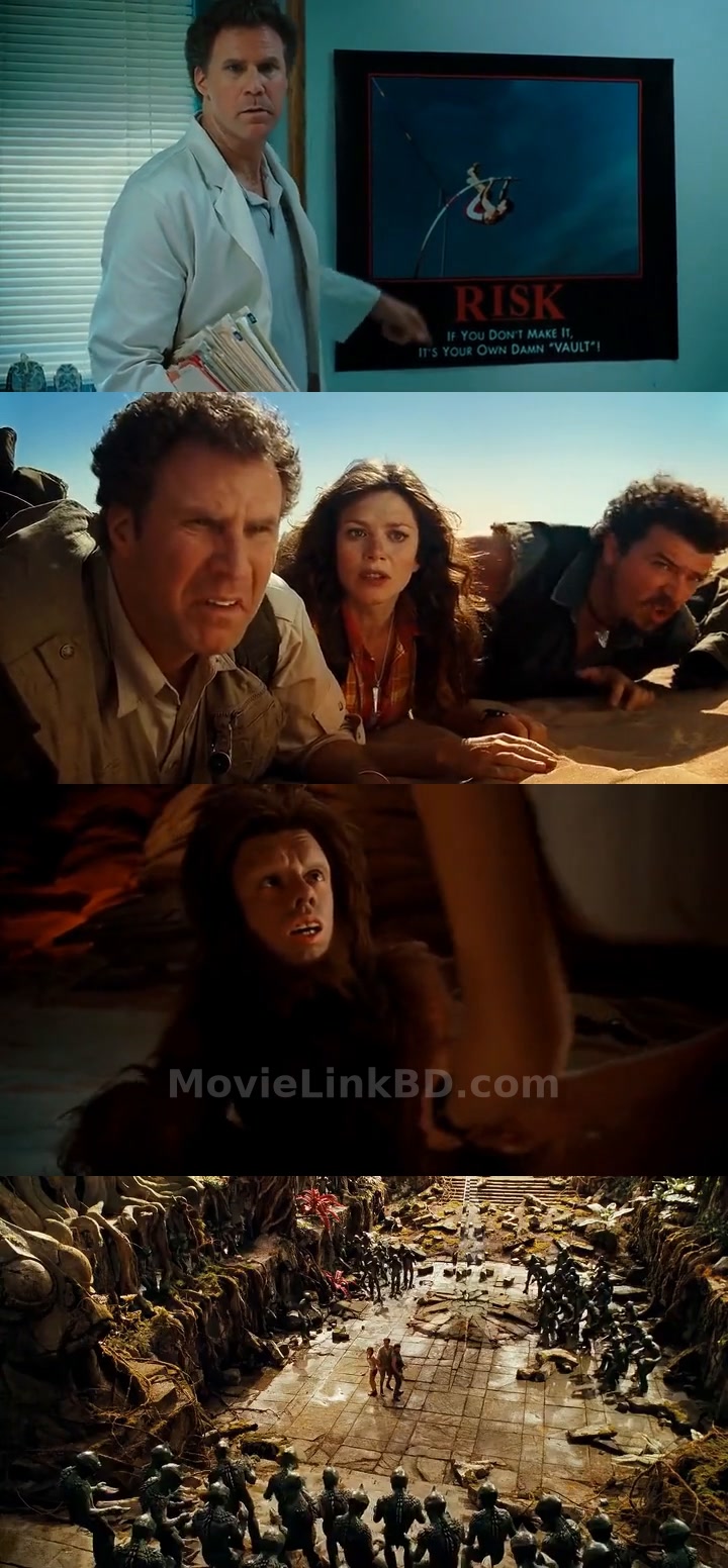 Land of the Lost (2009) &bull; English + Hindi + Dual Audio on MovieLinkBD Movie