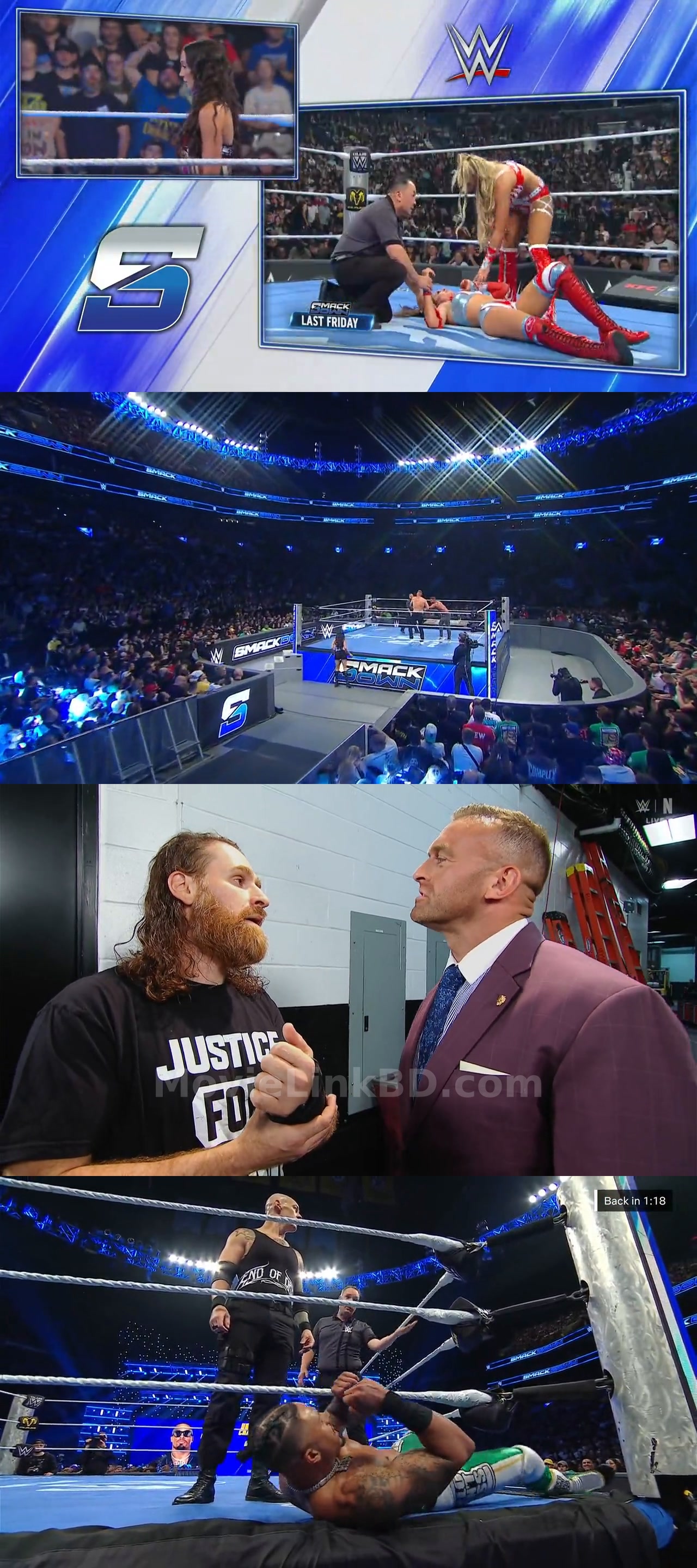 WWE Friday Night SmackDown (15th August 2026) &bull; English on MovieLinkBD Movie