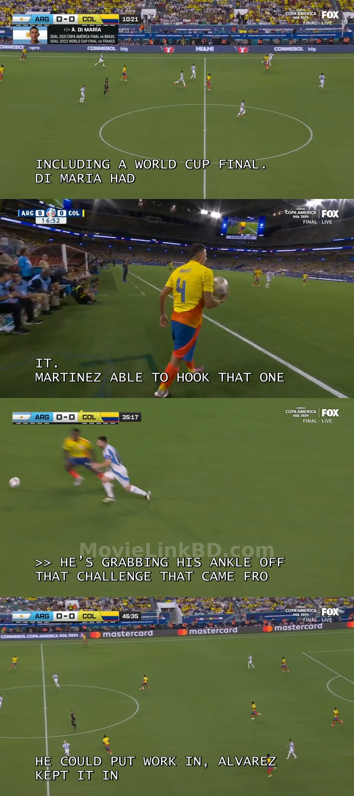 Copa America -Argentina vs Colombia Final Full Match (2024) &bull; English on MovieLinkBD Movie