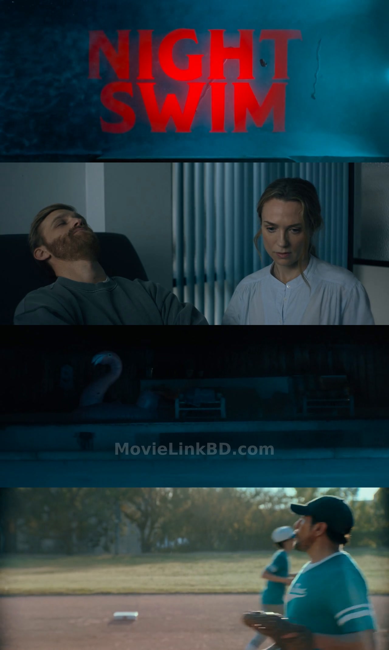 Night Swim  [ORG Hindi] (2024) &bull; English + Hindi + Dual Audio on MovieLinkBD Movie