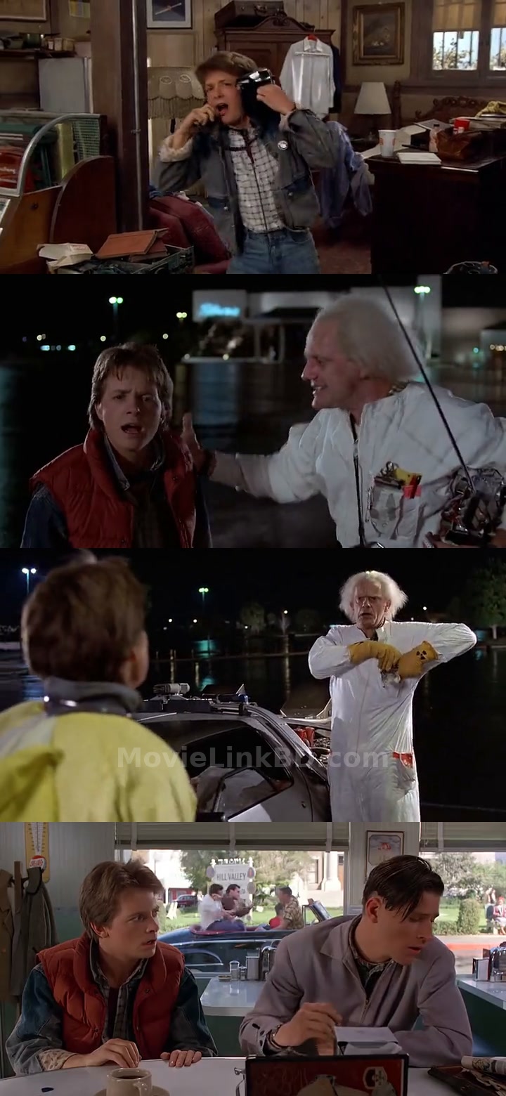 Back To The Future (1985) &bull; English + Hindi + Dual Audio on MovieLinkBD Movie