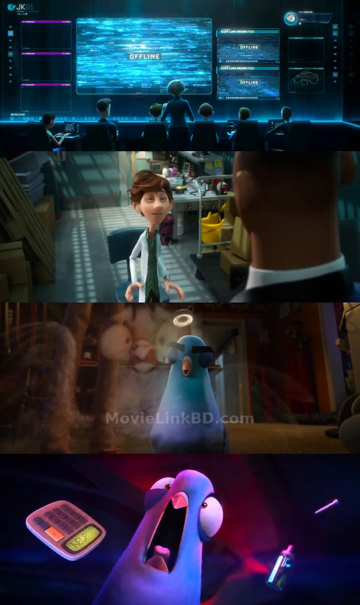 Spies in Disguise (2019) &bull; Hindi, English, Dual Audio on MovieLinkBD Movie