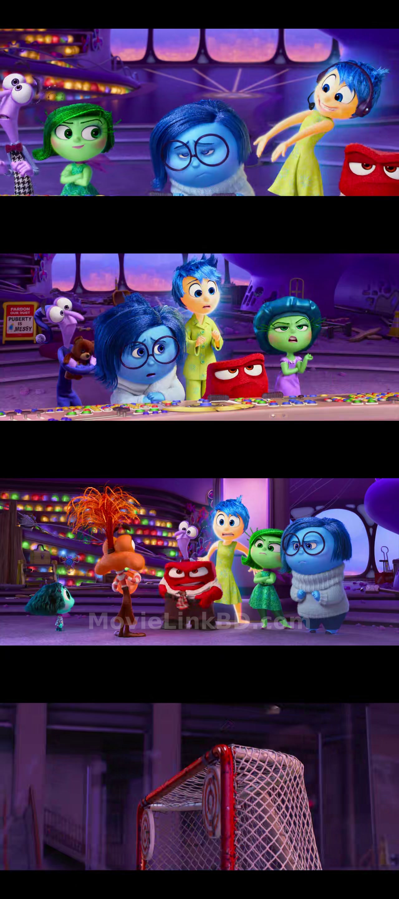 Inside Out 2  [ORG Hindi] (2024) &bull; Hindi, English Dual Audio on MovieLinkBD Movie