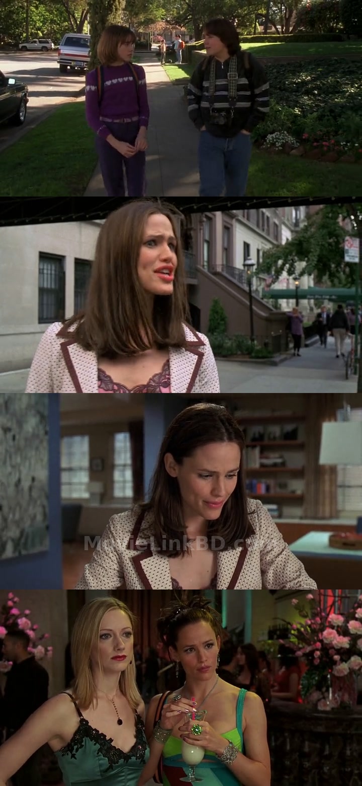 13 Going on 30 (2004) &bull; Hindi, English Dual Audio on MovieLinkBD Movie
