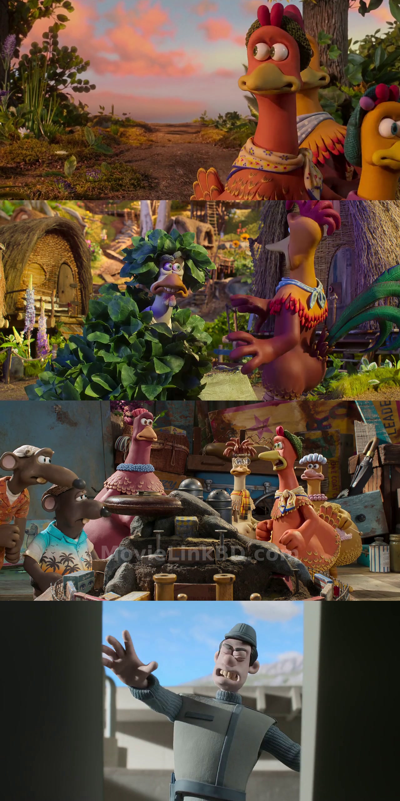 Chicken Run: Dawn of the Nugget  [ORG Hindi] (2023) &bull; English + Hindi + Dual Audio on MovieLinkBD Movie