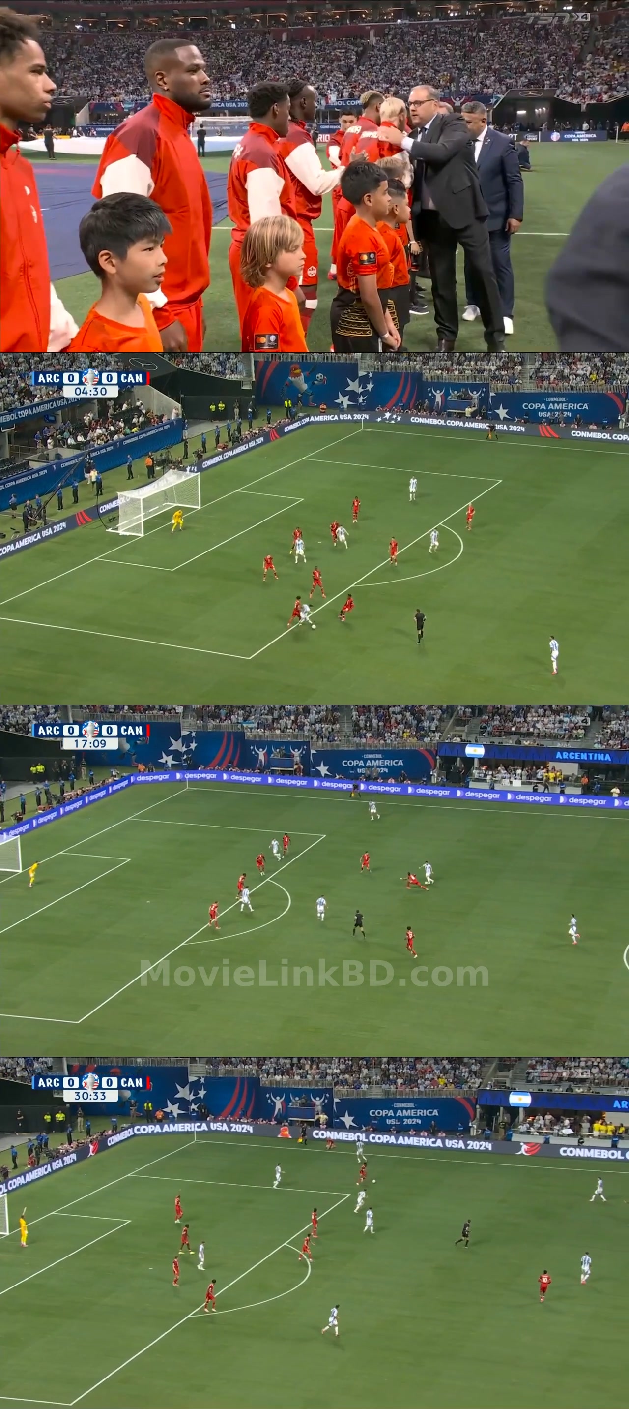 Copa America Argentina vs Canada match (2024) &bull; English on MovieLinkBD Movie