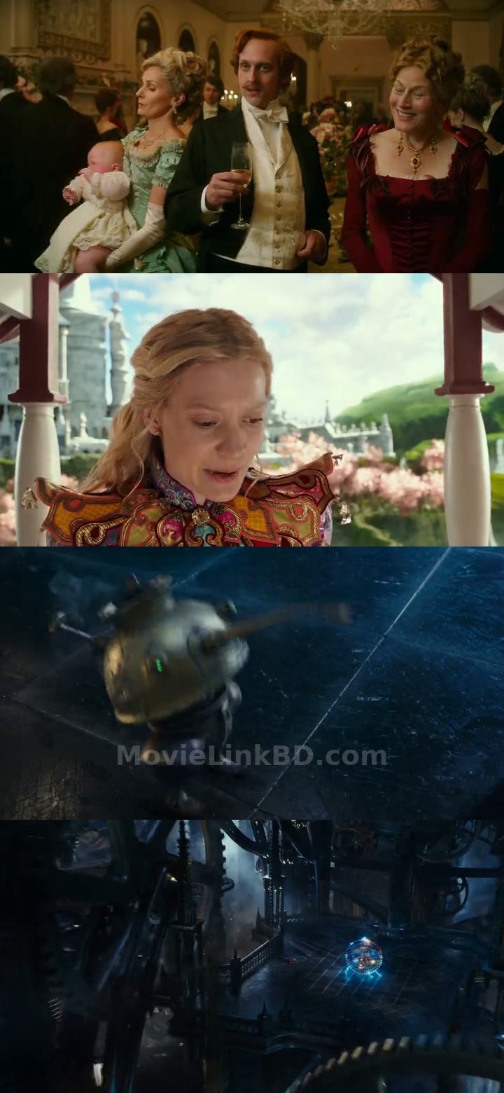 Alice Through the Looking Glass (2016) &bull; English + Hindi + Dual Audio on MovieLinkBD Movie