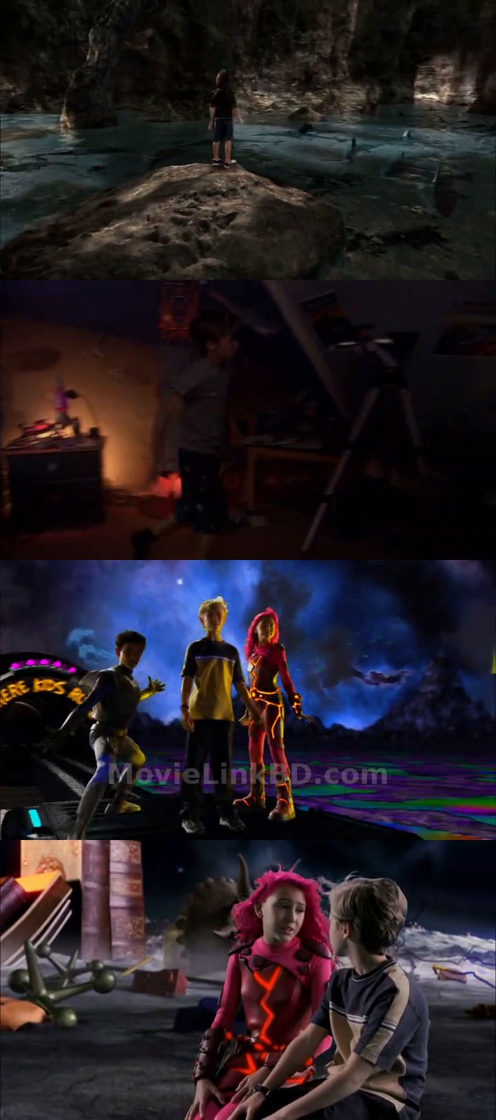 The Adventures of Sharkboy and Lavagirl in 3-D (2005) &bull; Hindi, English, Dual Audio on MovieLinkBD Movie