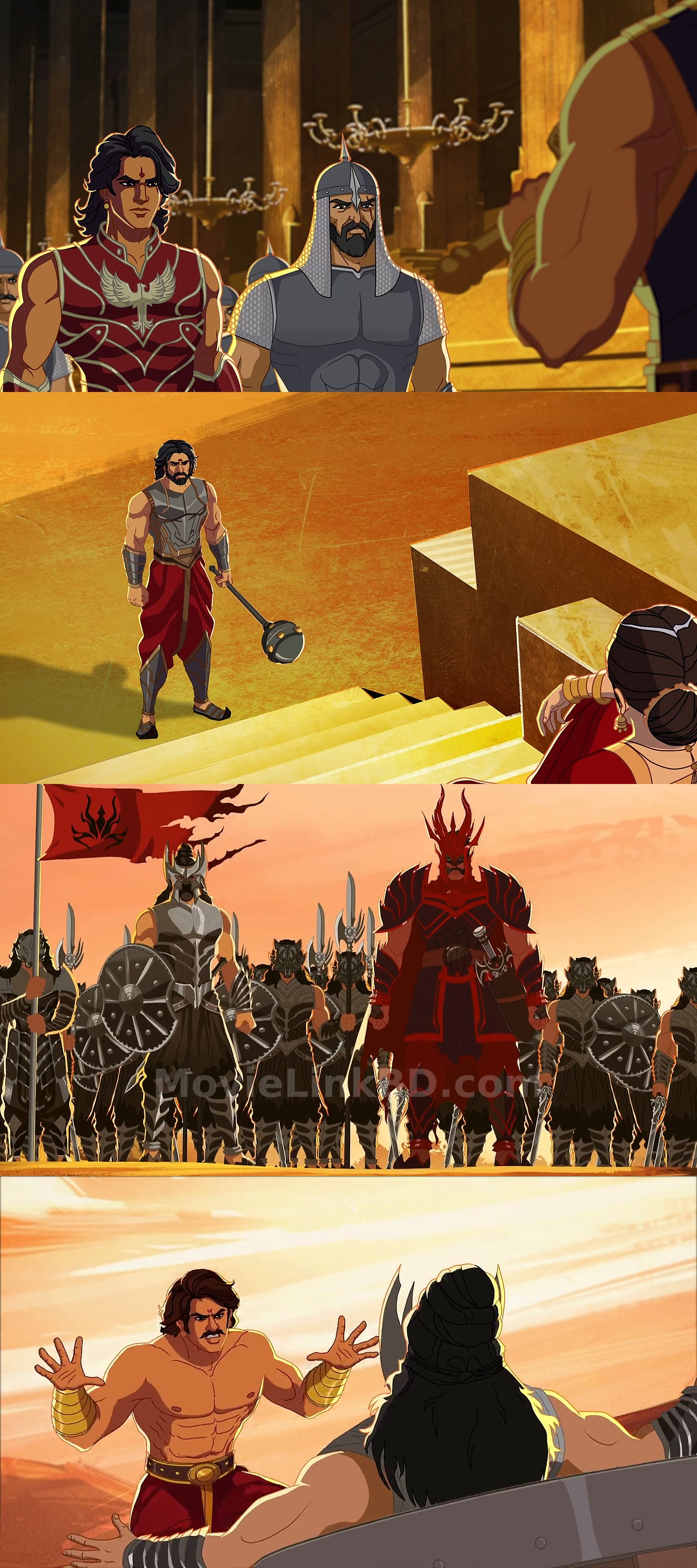 Bangla Dubbed - Baahubali: Crown of Blood  - [S01 1-2] (2024) &mdash; S01 &bull; Hindi + Bangla Dubbed on MovieLinkBD Series