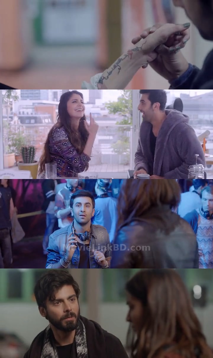 Ae Dil Hai Mushkil (2016) &bull; Hindi on MovieLinkBD Movie