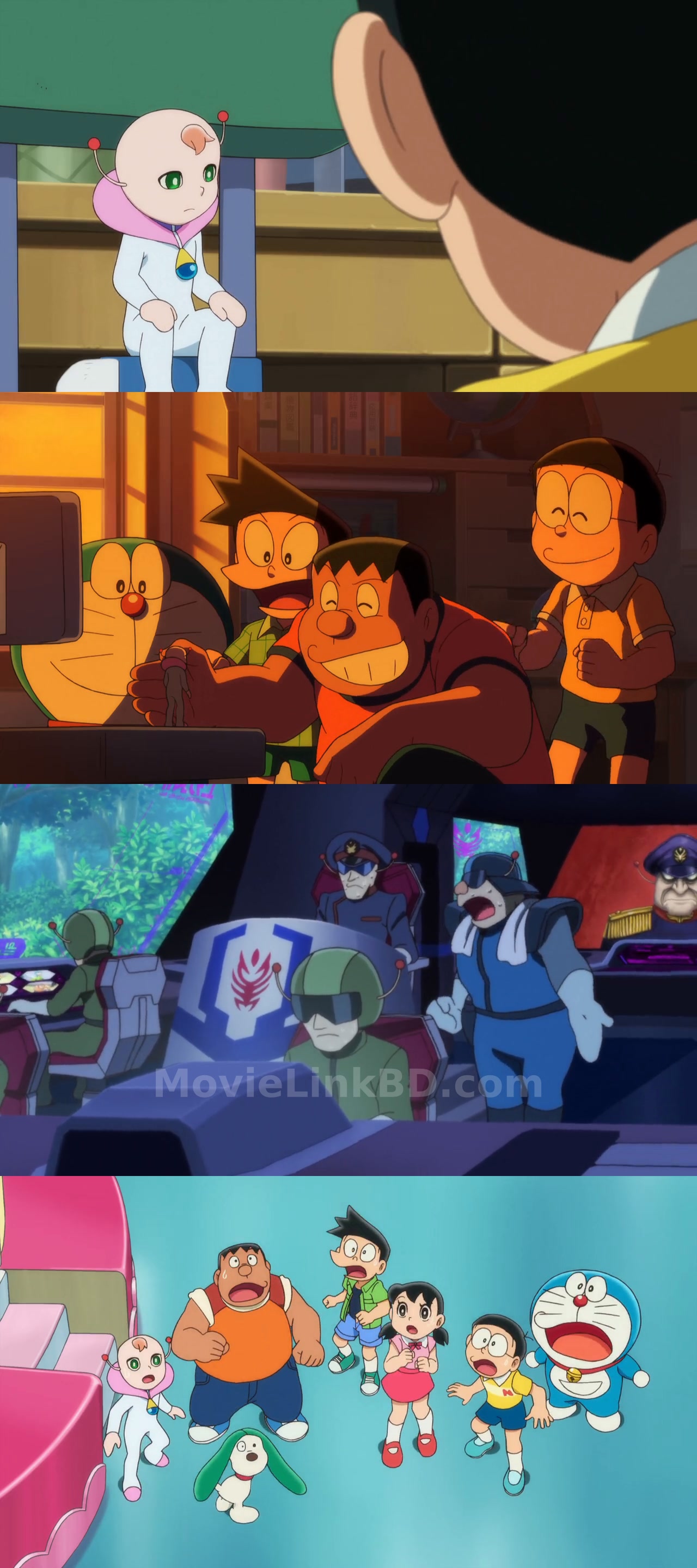 Doraemon: Nobita's Little Star Wars (1985) &bull; Hindi + Japanese on MovieLinkBD Movie