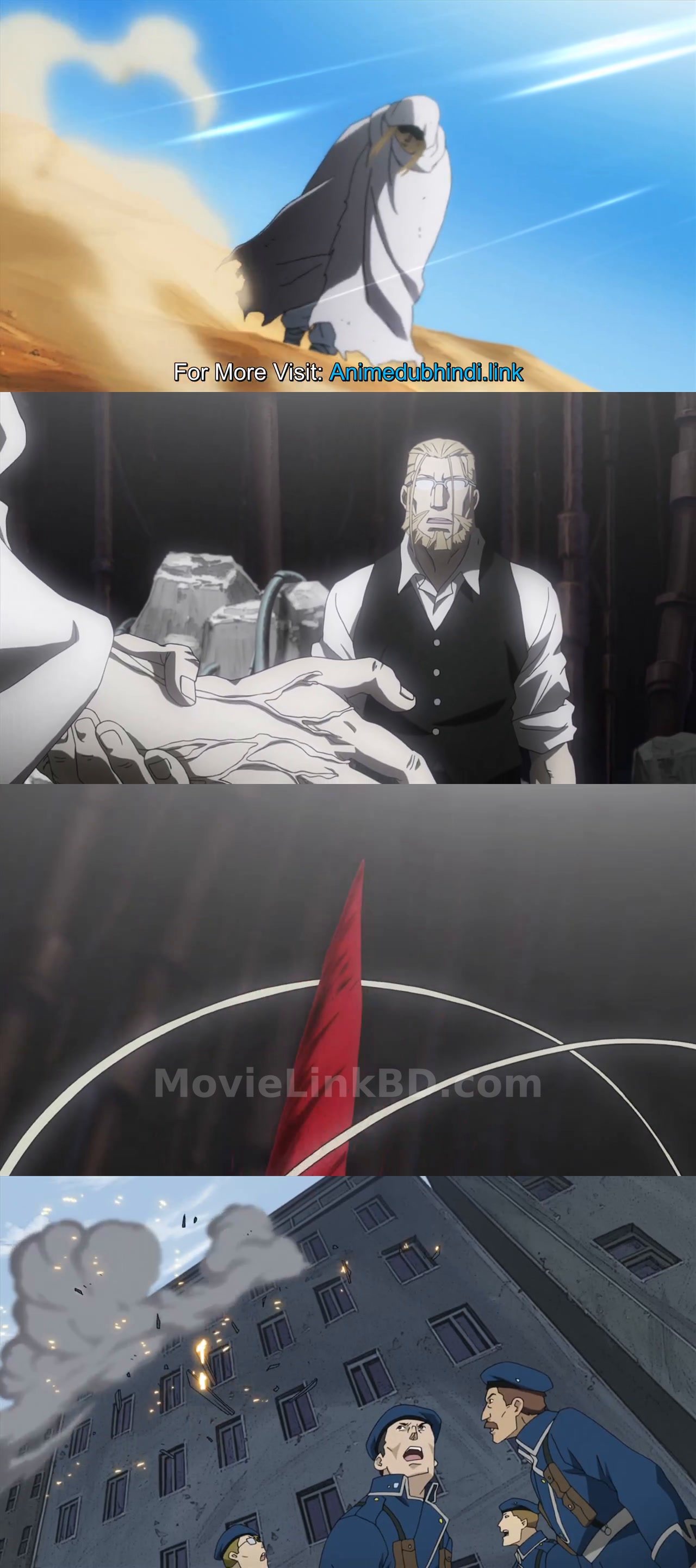 Fullmetal Alchemist: Brotherhood  [S01 Ep1-64 Complete Hindi ORG ] (2009) &mdash; S01 &bull; Hindi + Dual Audio + Japanese on MovieLinkBD Episode 56