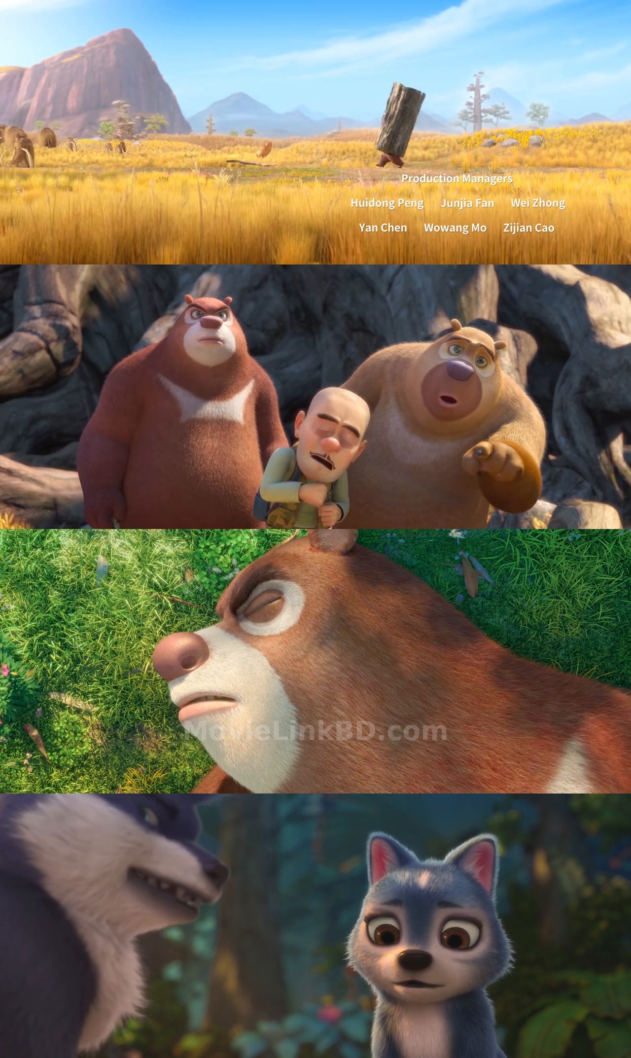 Boonie Bears: Blast Into the Past (2019) &bull; English + Hindi on MovieLinkBD Movie