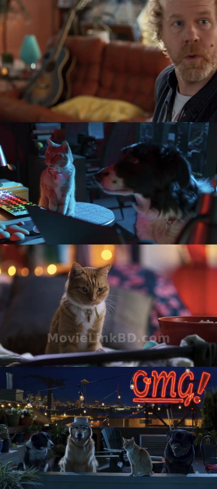 Cats &amp; Dogs 3: Paws Unite  - Cats &amp; Dogs 3: Paws Unite! (2020) &bull; Hindi + English on MovieLinkBD Movie
