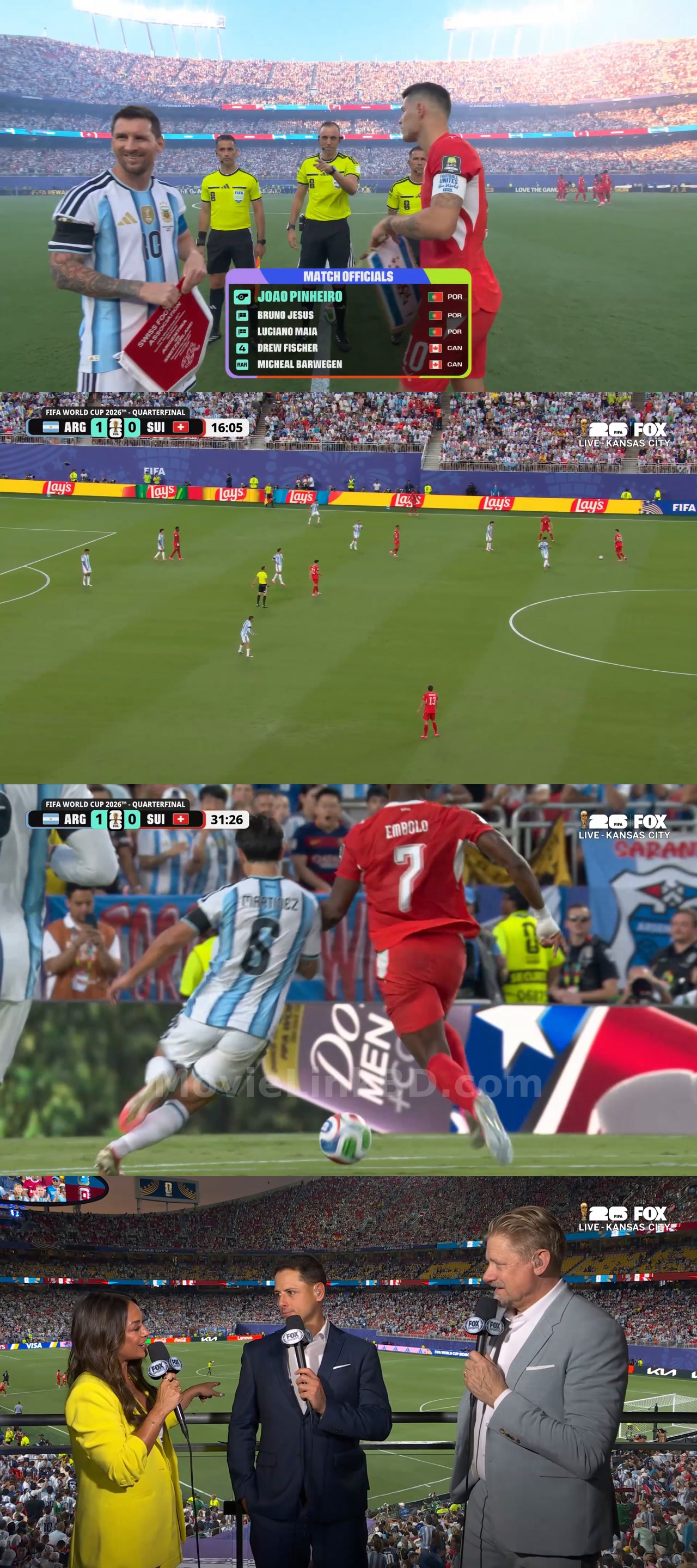FIFA World Cup  Quarter-Final | Argentina vs Switzerland (2026) &bull; English on MovieLinkBD Movie