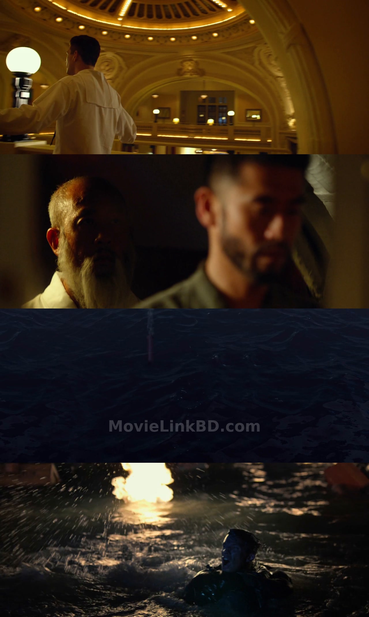 Screenshot of USS Indianapolis Men of Courage (2016) &bull; English + Hindi on MovieLinkBD
