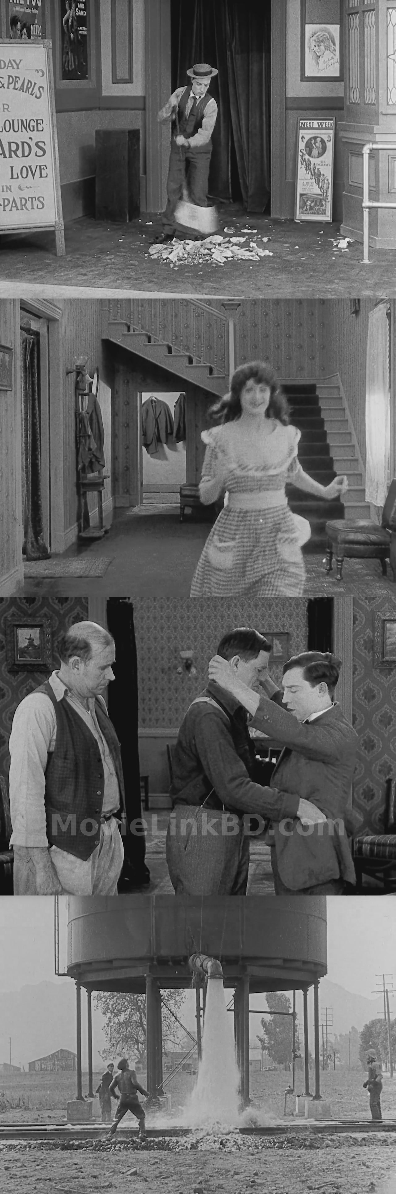 Screenshot of Sherlock Jr (1924) &bull; English on MovieLinkBD