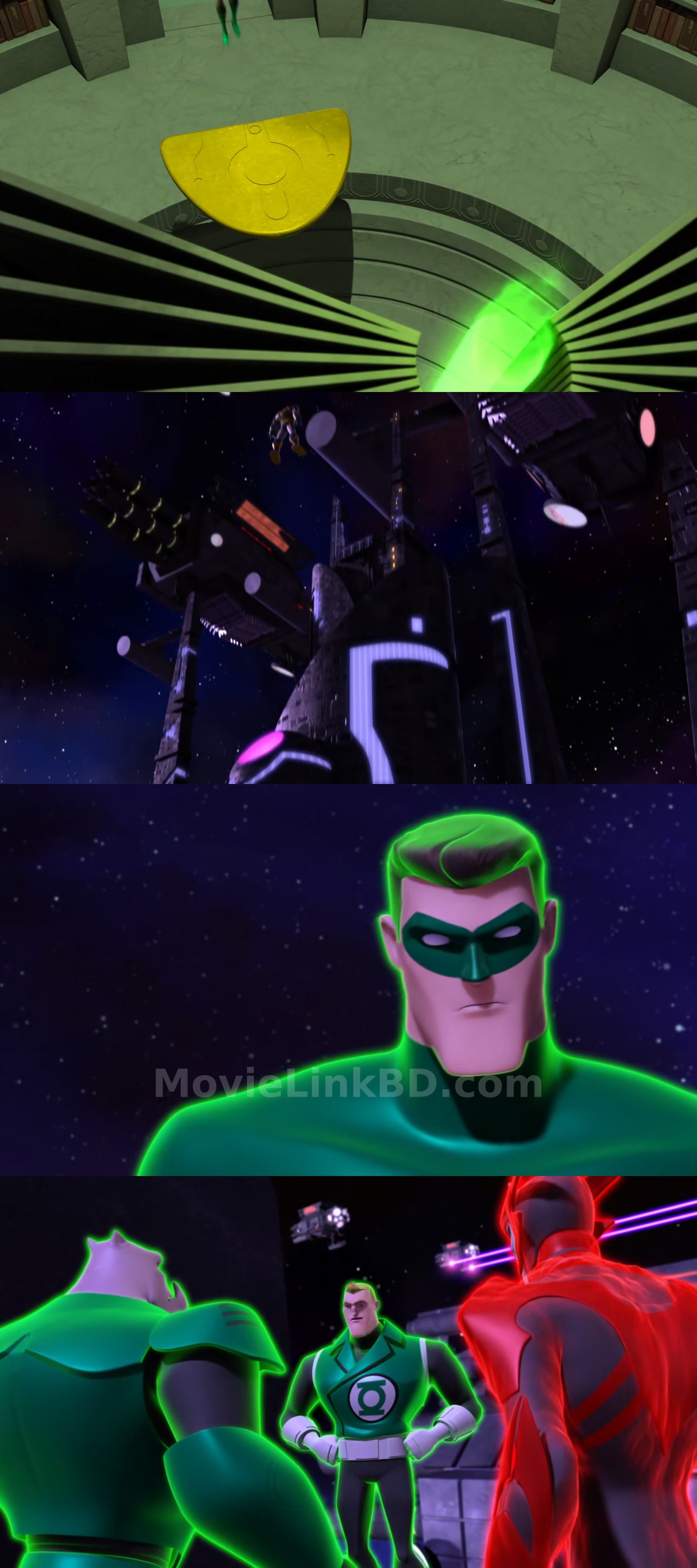Screenshot of Green Lantern: The Animated Series  S01 Complete (2011) &mdash; S01 &bull; Hindi + English on MovieLinkBD