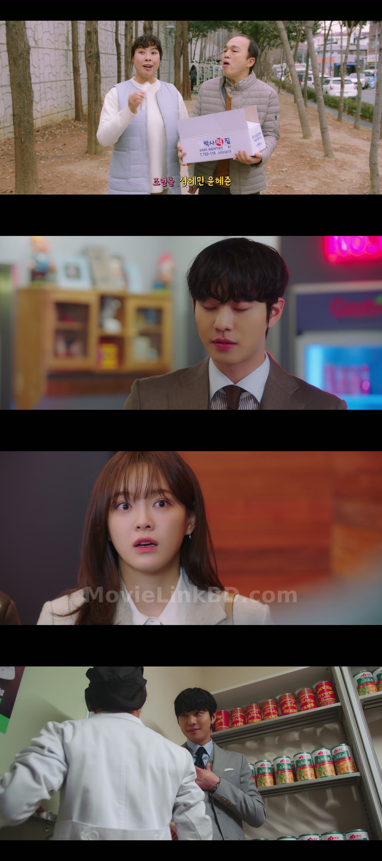 Screenshot of Business Proposal  S01 [Ep1-12] Completed (2022) &mdash; S01 &bull; English + Hindi on MovieLinkBD