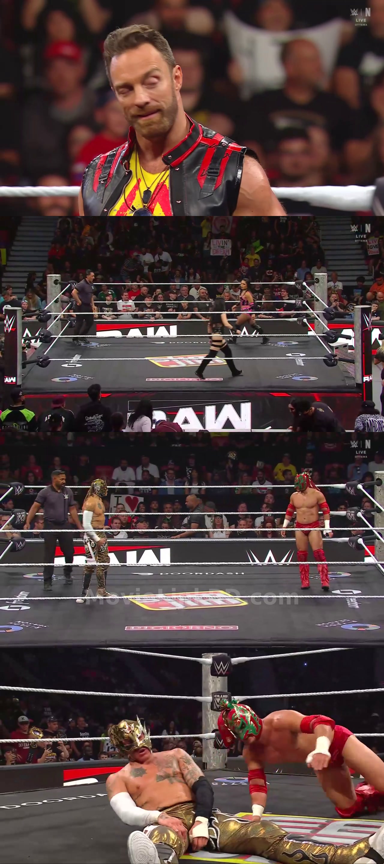 Screenshot of WWE Monday Night Raw (24th August 2026) &bull; English on MovieLinkBD