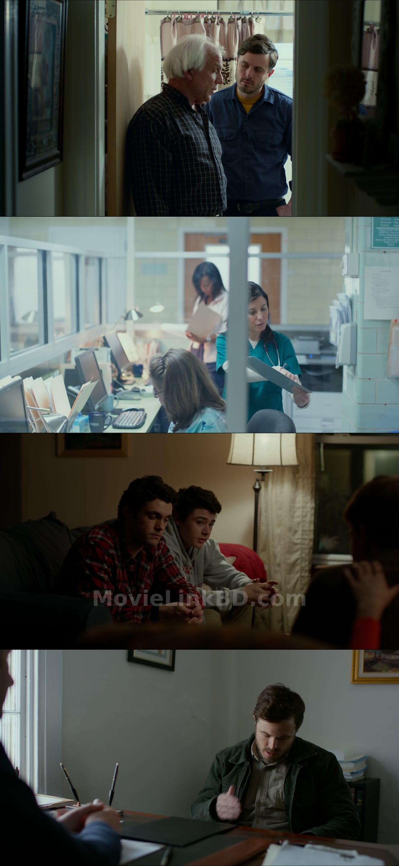 Screenshot of Manchester By The Sea (2016) &bull; Hindi, English, Dual Audio on MovieLinkBD