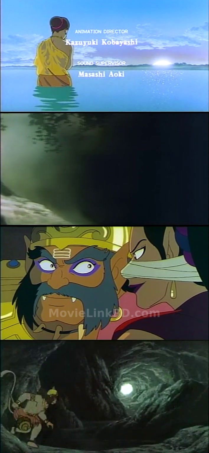 Screenshot of Ramayana: The Legend of Prince Rama (1992) &bull; Hindi on MovieLinkBD
