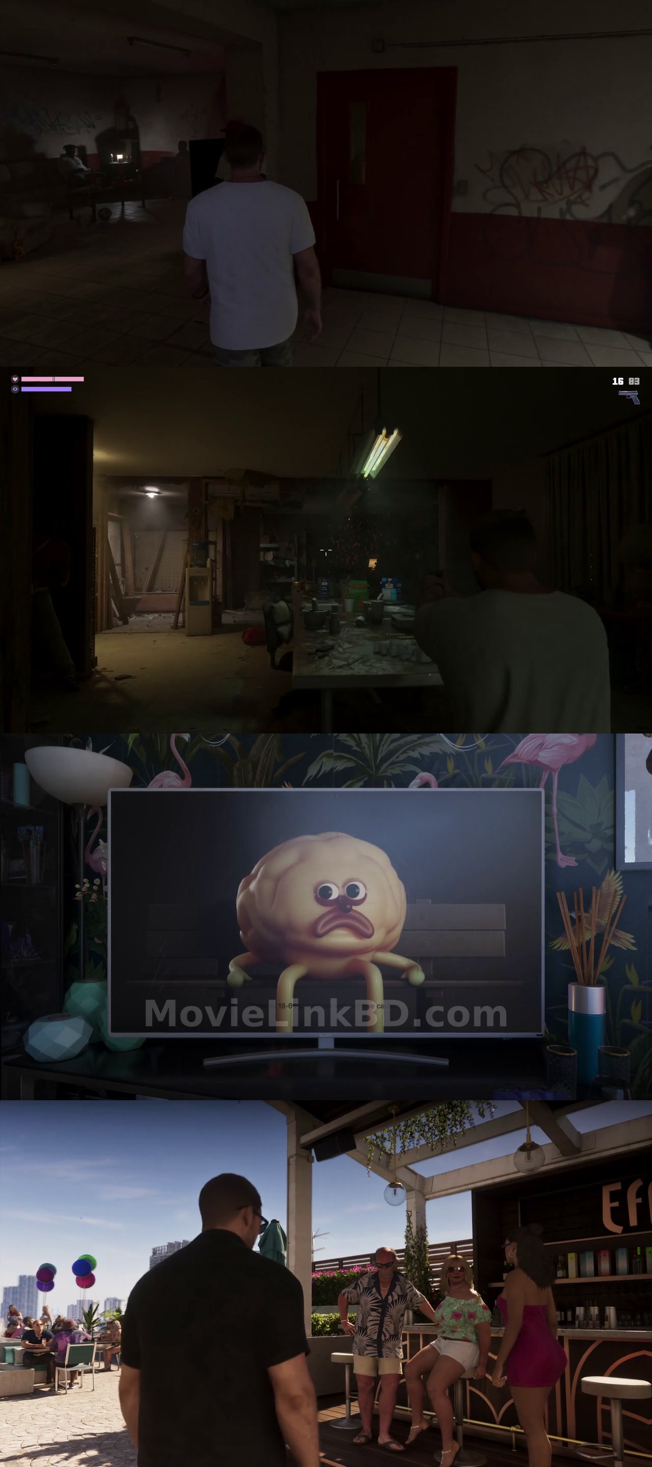 Grand Theft Auto VI: An extended look  - Hindi Not Available (2026) &bull; English + With Esub on MovieLinkBD Movie