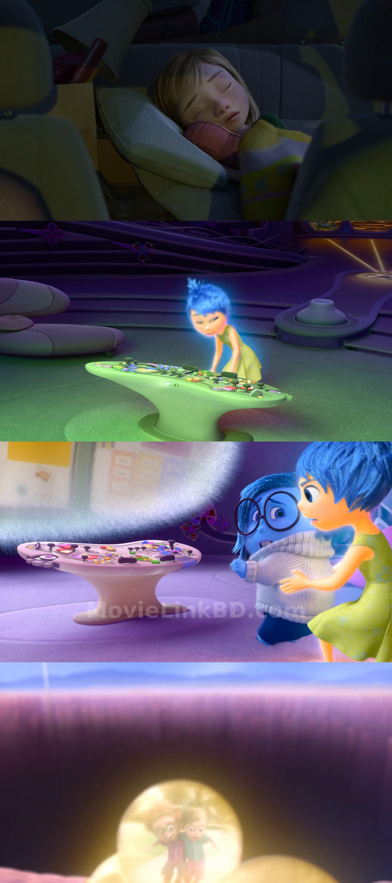 Screenshot of Inside Out (2015) &bull; English on MovieLinkBD
