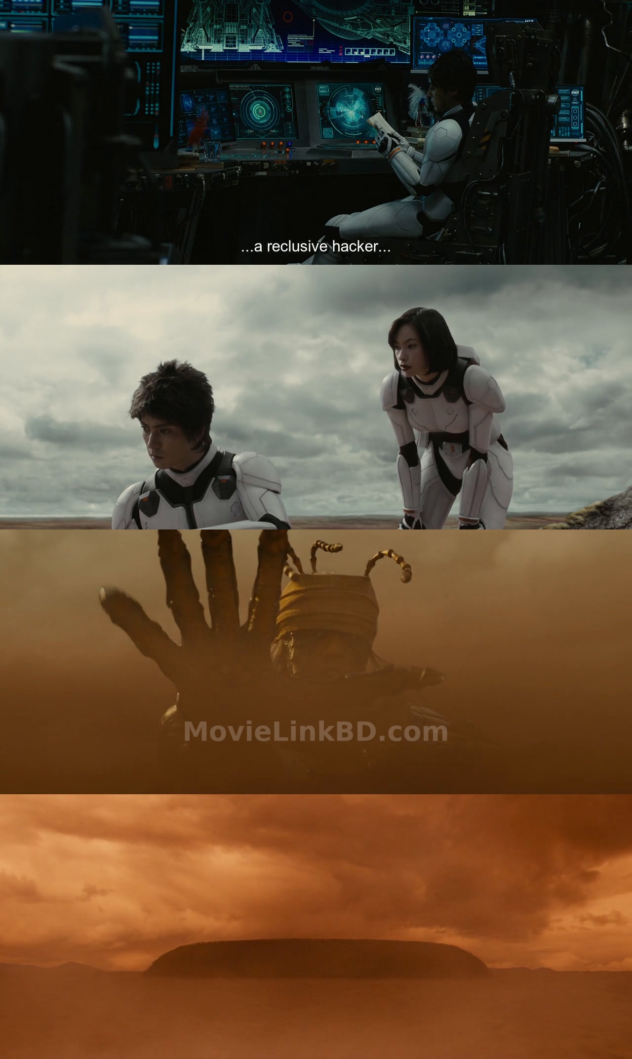 Screenshot of Terra Formars  With English Subtitle (2016) &bull; Japanese on MovieLinkBD