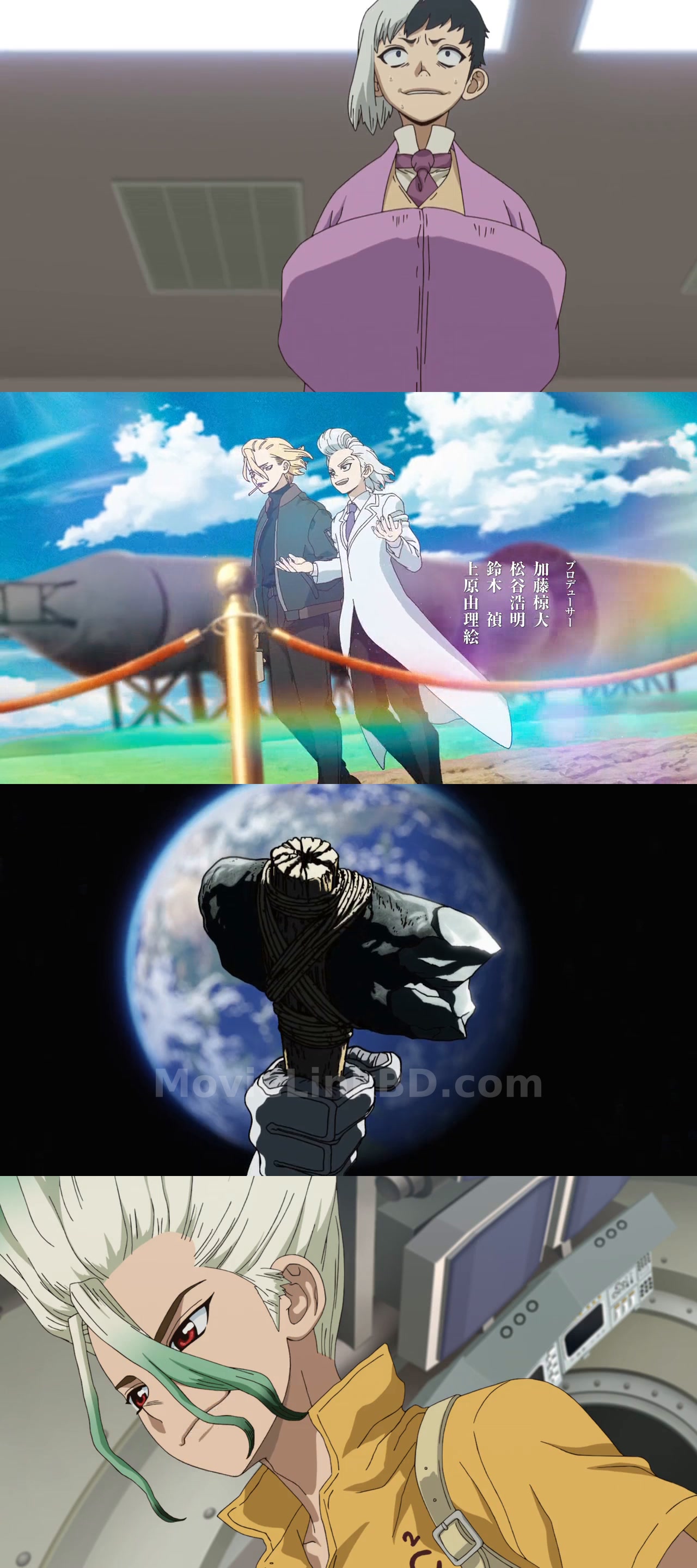 Dr Stone  [ S04 Ep 1-37 Complete ] Hindi ORG (2025) &mdash; S04 &bull; Hindi, English, Dual Audio on MovieLinkBD Episode 37 The End