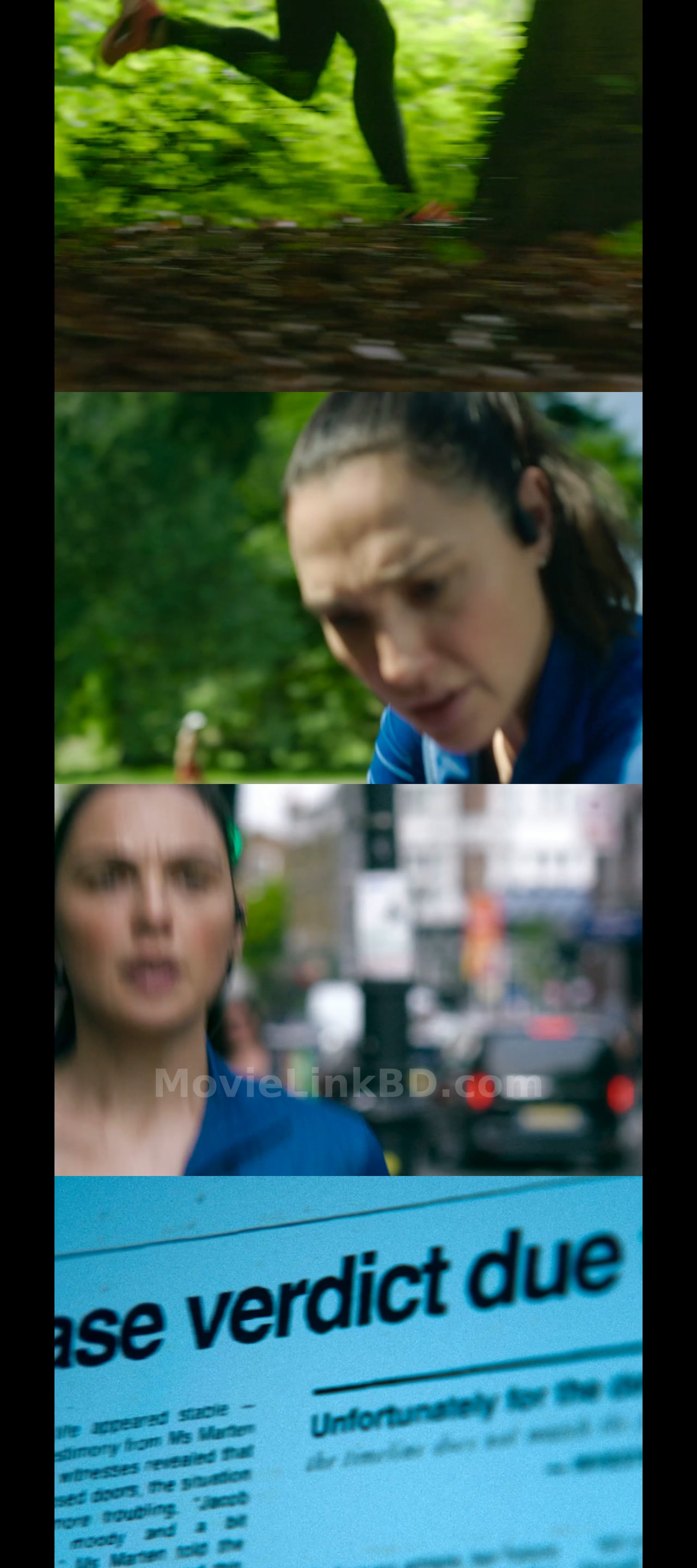Screenshot of The Runner  Hindi ORG (2026) &bull; English + Hindi on MovieLinkBD