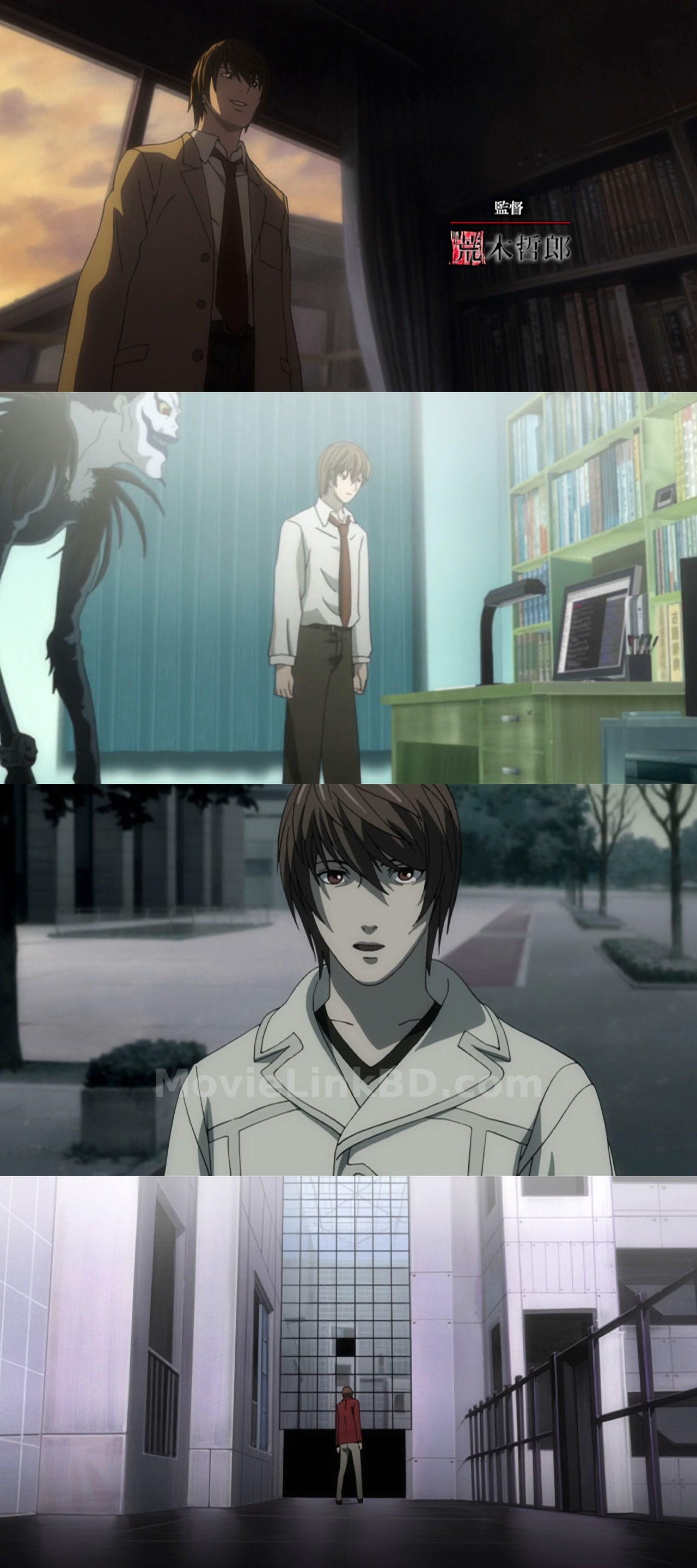 Screenshot of Death Note Relight - Visions of a God (2007) &bull; Japanese + Hindi on MovieLinkBD