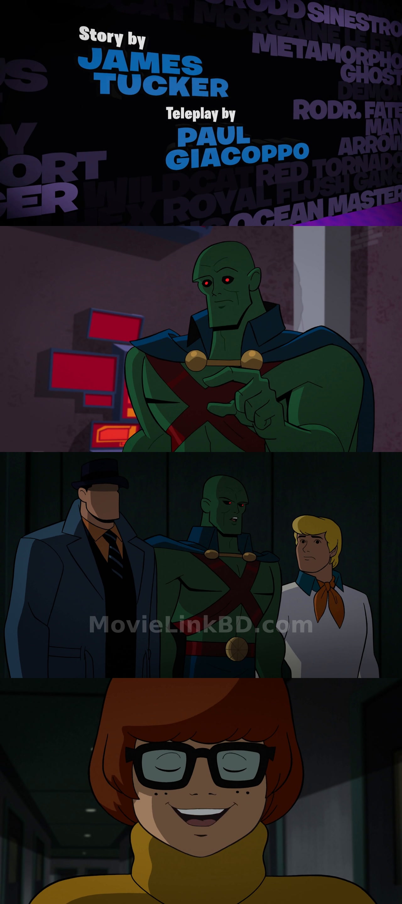 Screenshot of Scooby-Doo &amp; Batman: The Brave and the Bold (2018) &bull; English + Hindi on MovieLinkBD