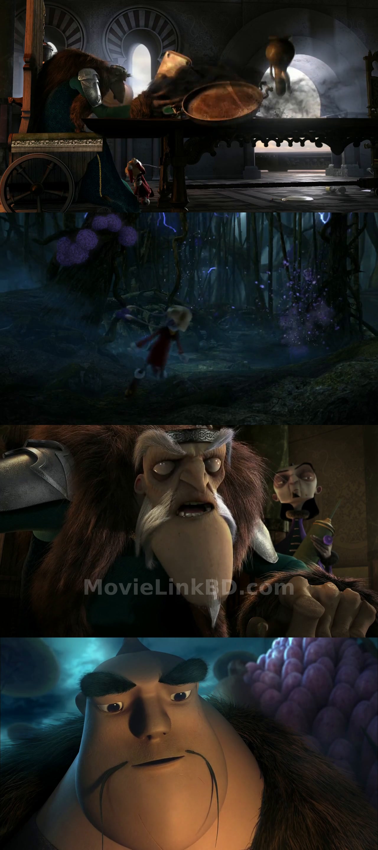 Screenshot of Dragon Hunters (2008) &bull; English + Hindi on MovieLinkBD