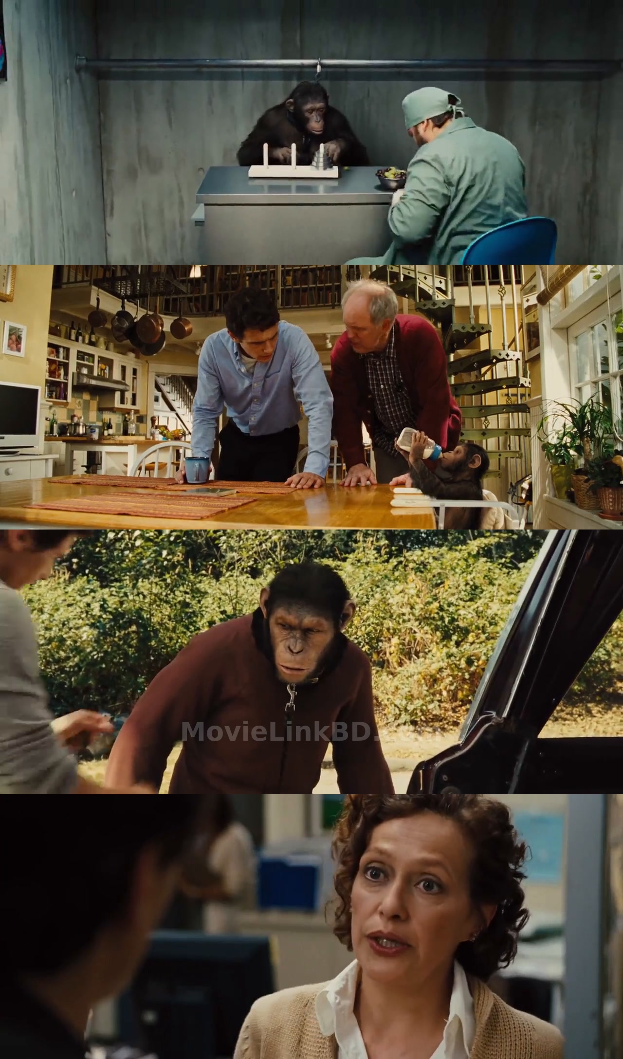 Rise of the Planet of the Apes (2011) &bull; Hindi + Dual Audio on MovieLinkBD Movie