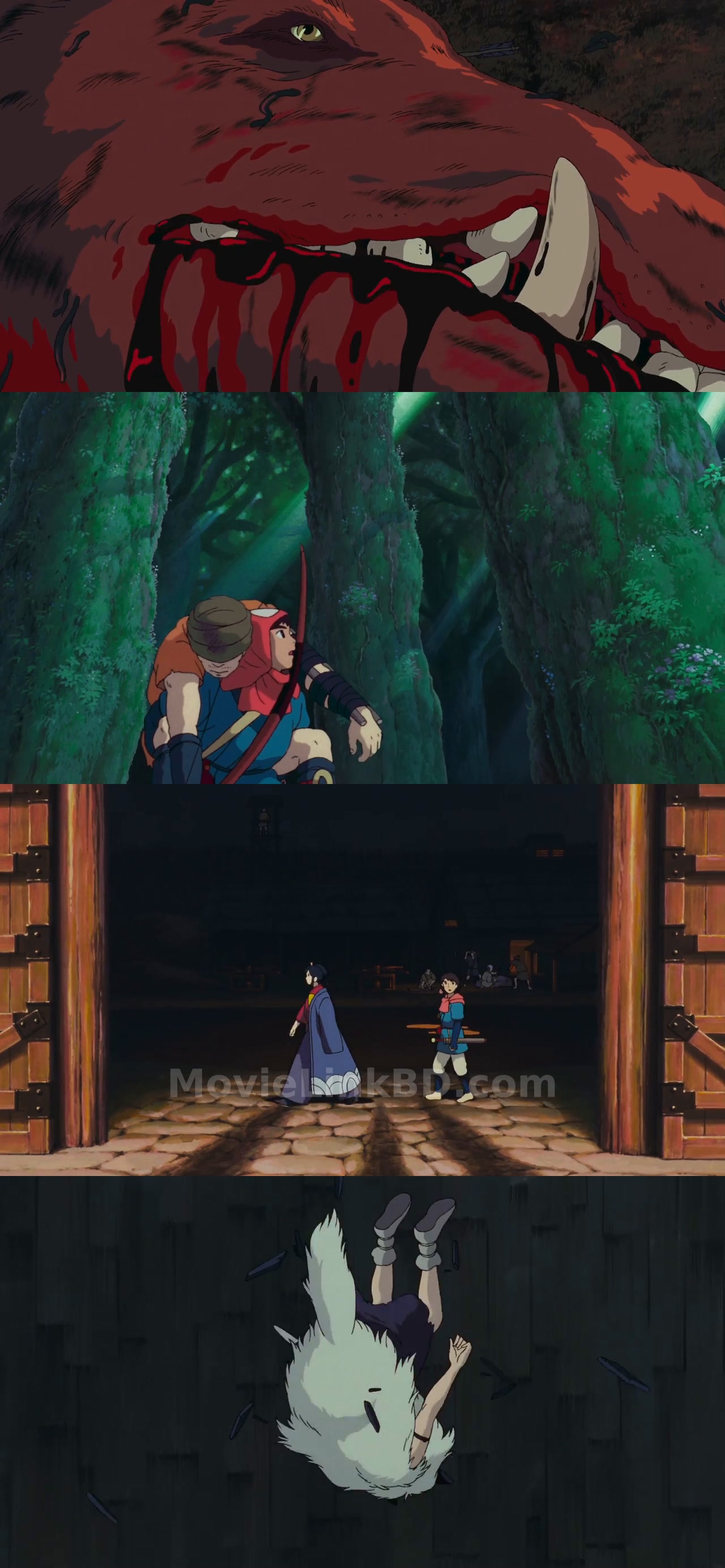 Princess Mononoke (1997) &bull; Hindi + Dual Audio on MovieLinkBD Movie
