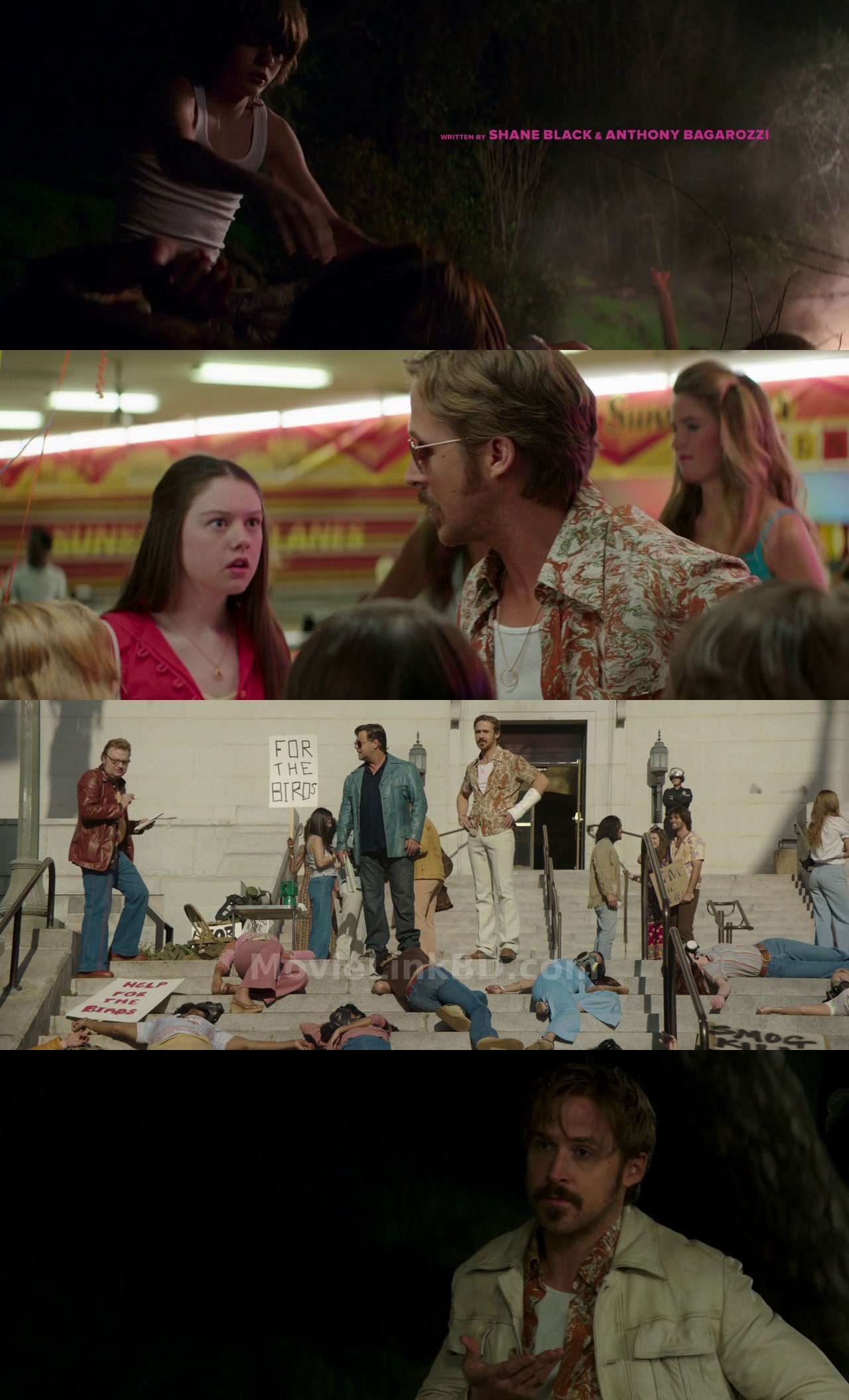 The Nice Guys (2016) &bull; Hindi-English-Dual Audio on MovieLinkBD Movie