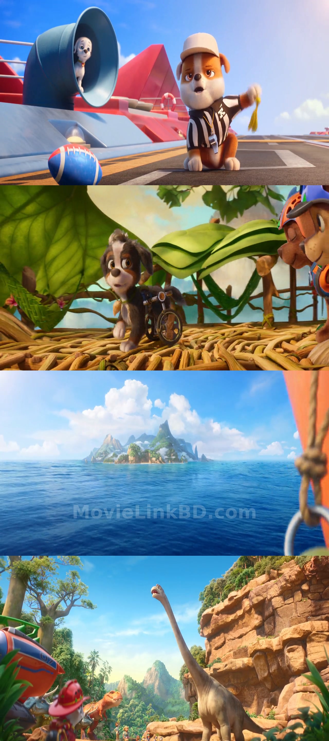 Screenshot of PAW Patrol: The Dino Movie  [ORG Hindi] (2026) &bull; English + Hindi on MovieLinkBD