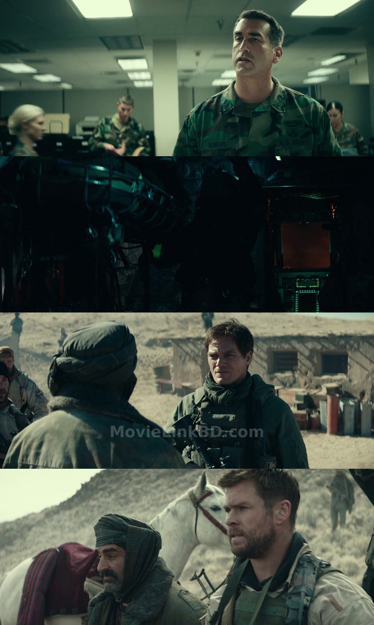 12 Strong (2018) &bull; English + Hindi + Dual Audio on MovieLinkBD Movie