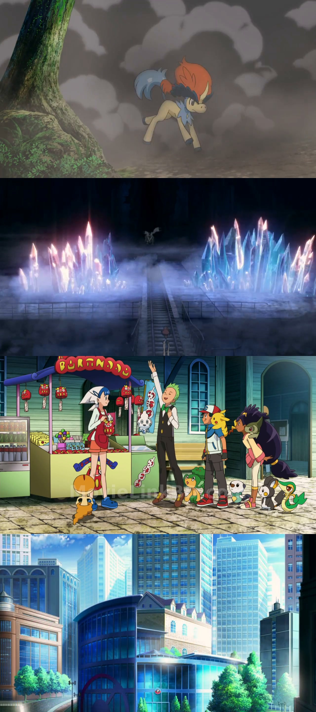 Pok&eacute;mon the Movie: Kyurem vs the Sword of Justice (2012) &bull; Hindi, English Dual Audio on MovieLinkBD Movie