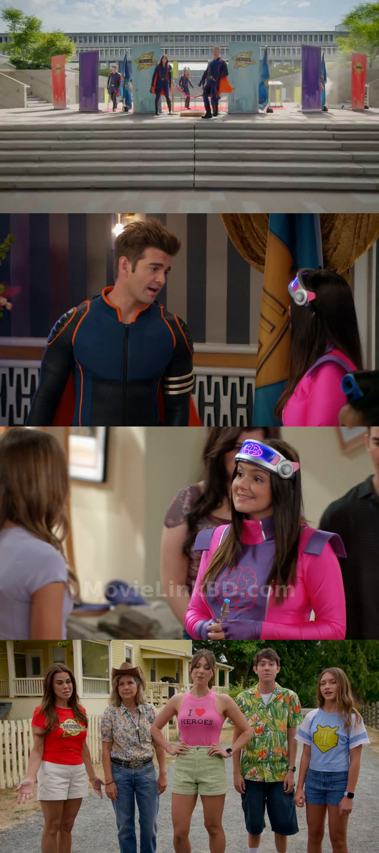 Screenshot of Clash of the Thundermans (2026) &bull; English on MovieLinkBD